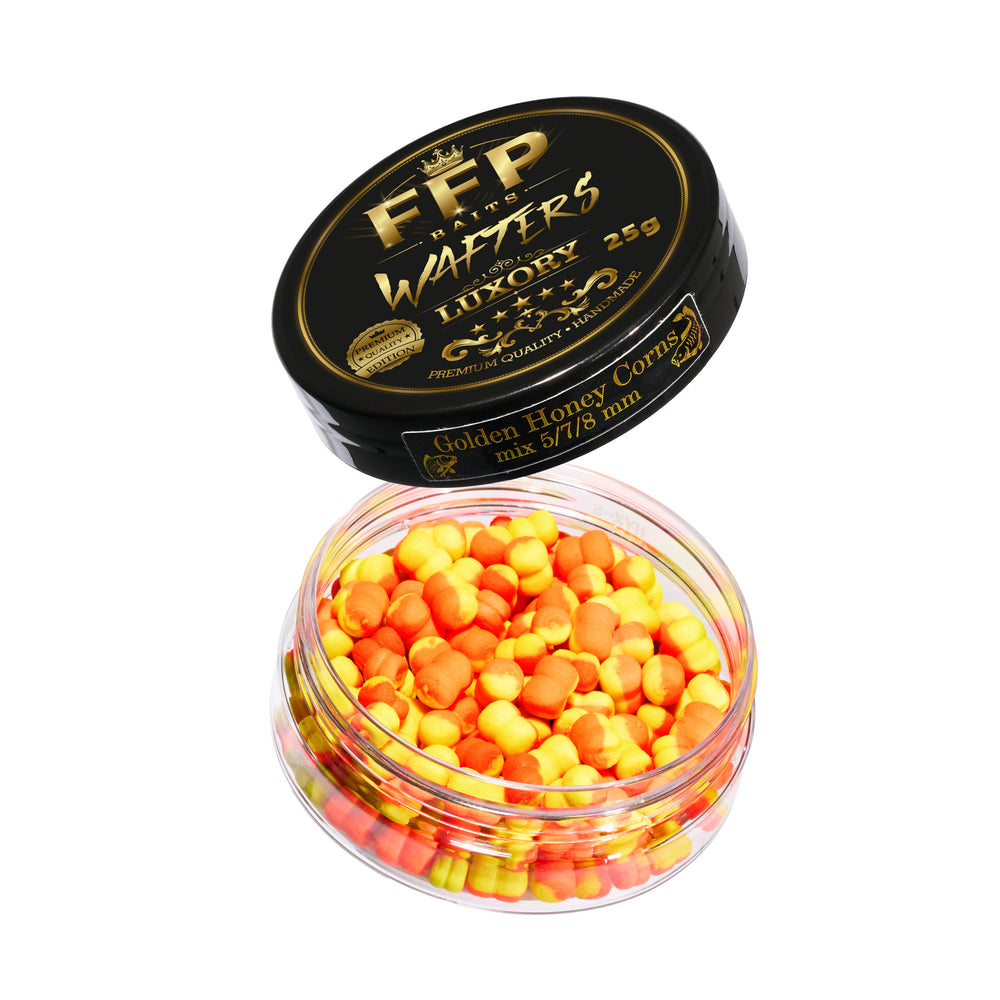 Wafter Luxury Golden Honey Corns Mix 5/7/8 mm 20g FFP Origin Baits